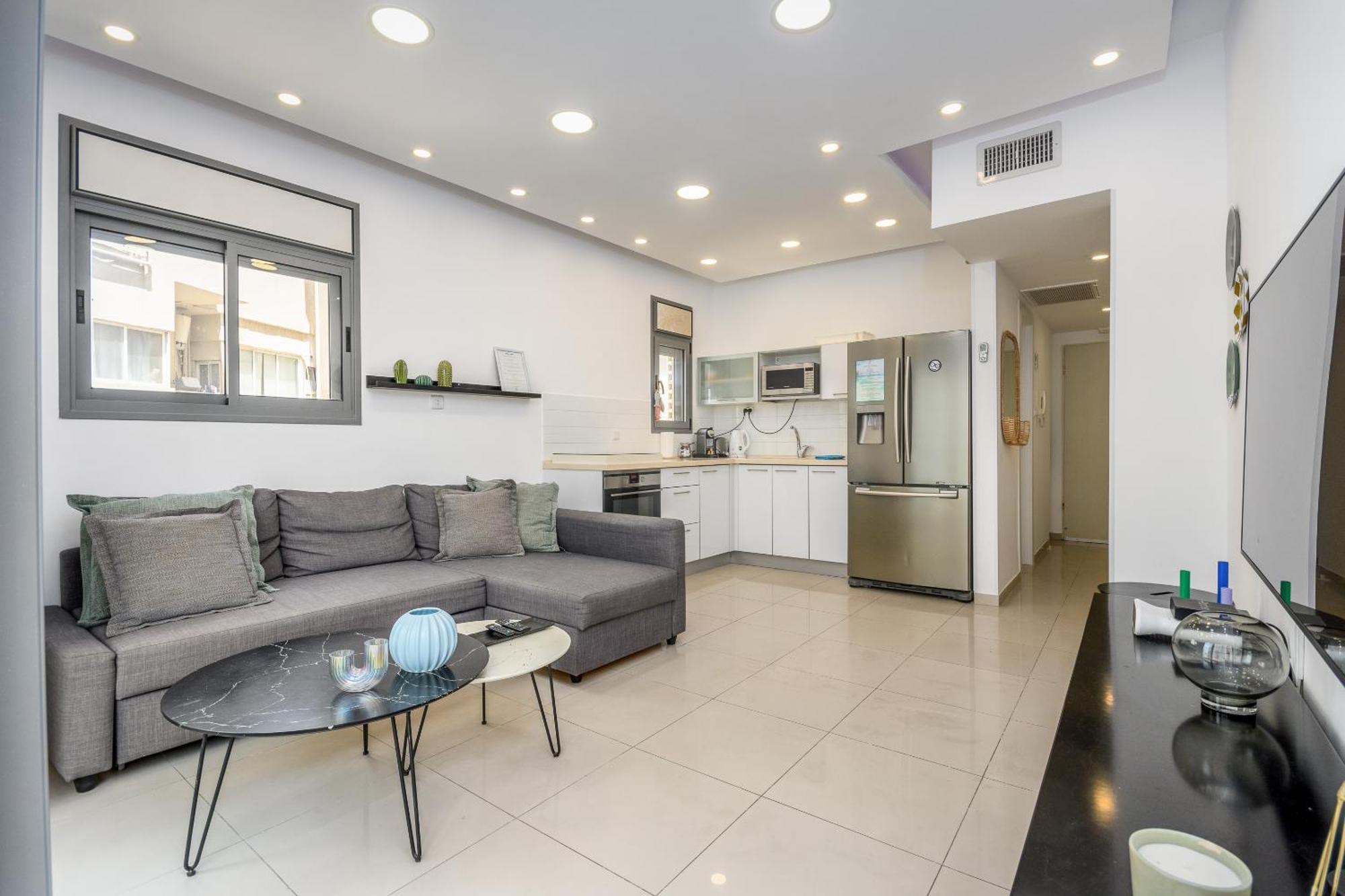 Very Nice 1 Bdr Apartment 2 Min From The Beach ! Tel Aviv Exteriér fotografie