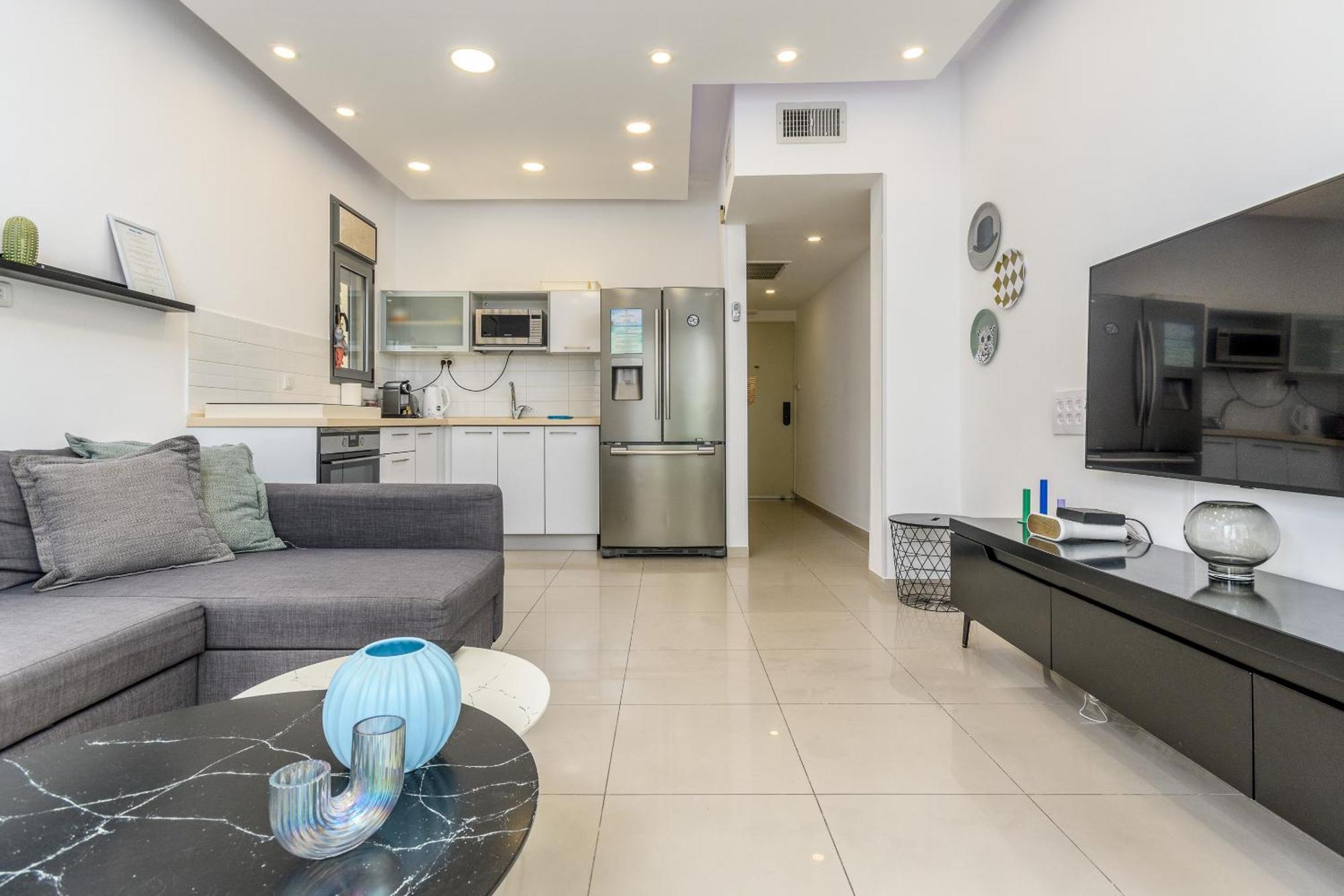 Very Nice 1 Bdr Apartment 2 Min From The Beach ! Tel Aviv Exteriér fotografie